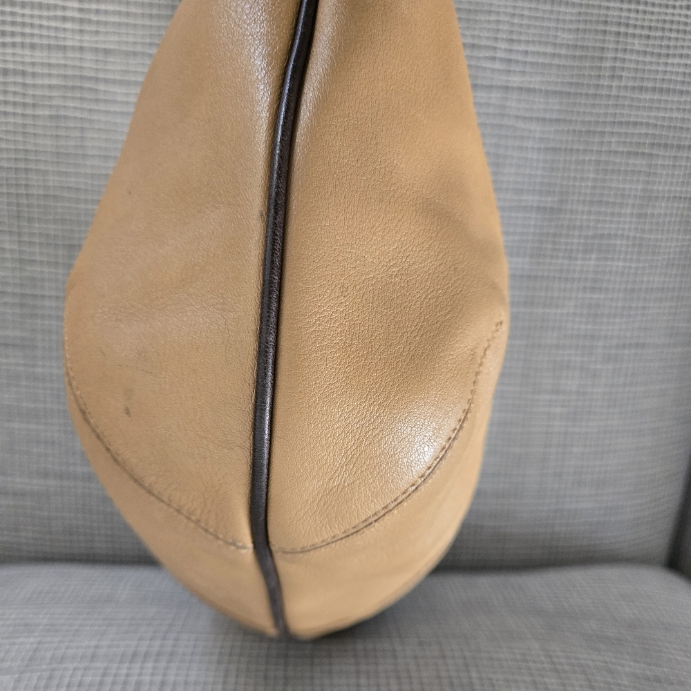 Coach Ergo Hobo Zip 9293 Brown Tan Two Tone Hangtag Vintage Bag Purse Hobo - Picture 16 of 16